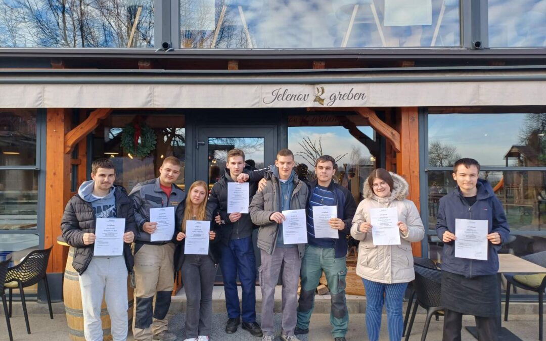 Održana mobilnost učenika u izletištu Jelenov greben u Sloveniji