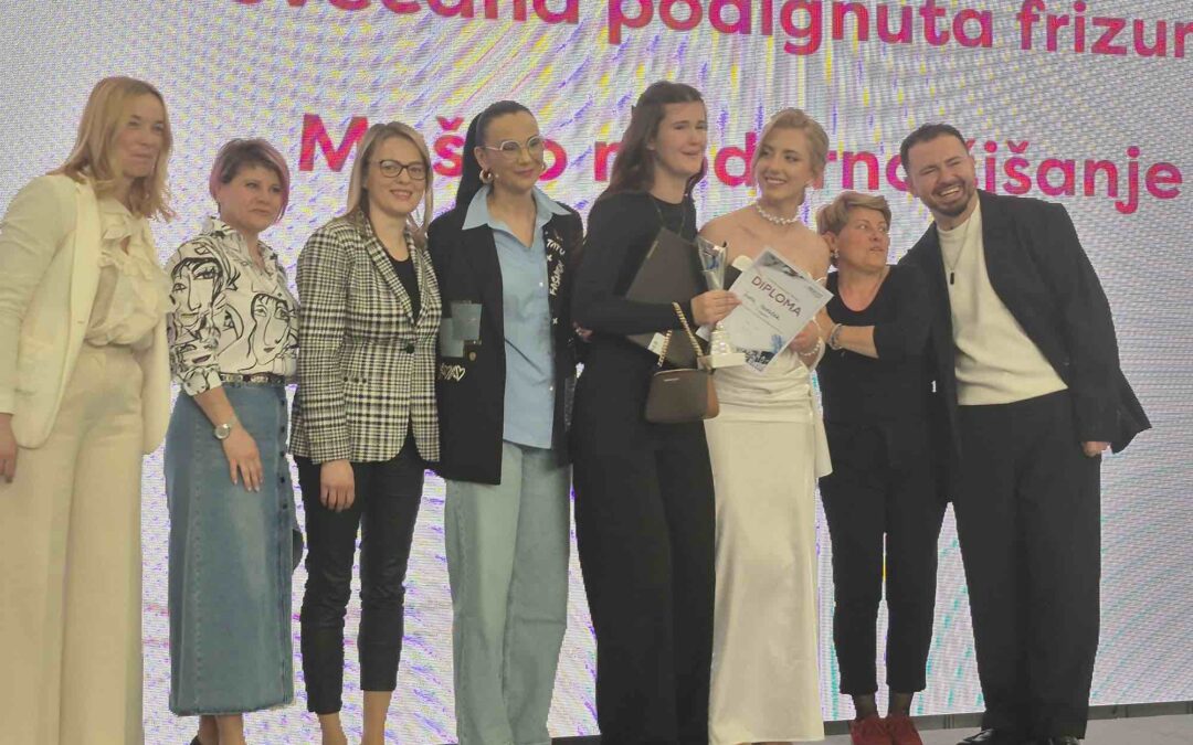 1. i 3. mjesto na sajmu ljepote Beauty Hair Expo 2025