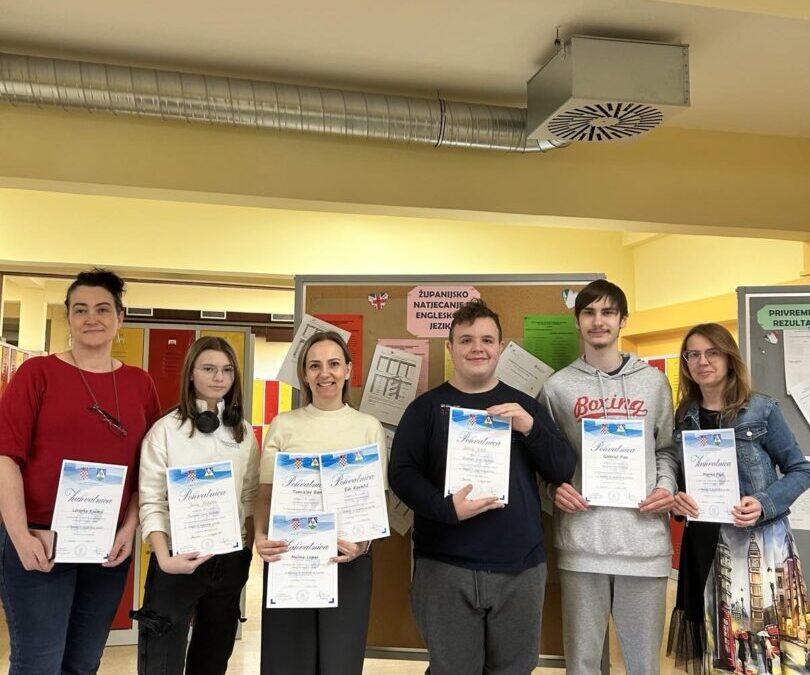 Dana 4. ožujka održano je Županijsko natjecanje iz engleskog jezika u O.Š. ”Braća Radić” u Koprivnici