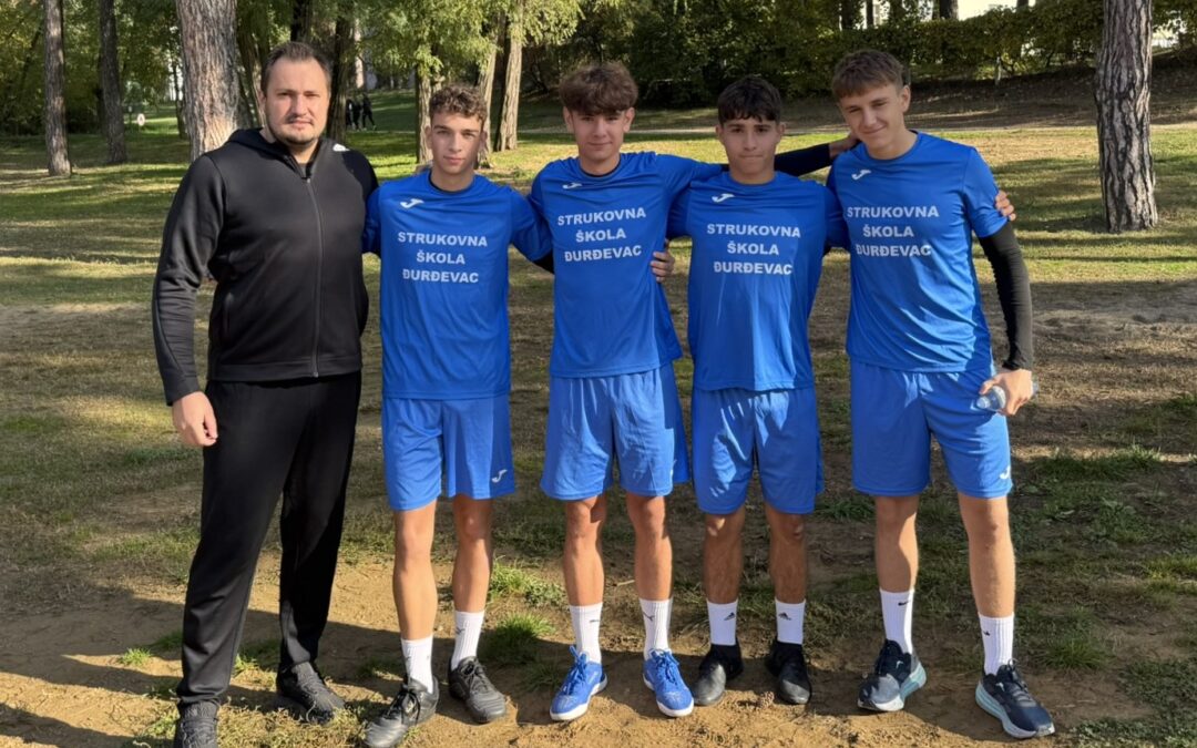 Županijsko natjecanje u krosu 2025. – Strukovna škola Đurđevac, domaćin sportskog susreta