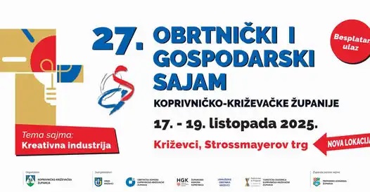27. Obrtnički i gospodarski sajam Koprivničko-križevačke županije