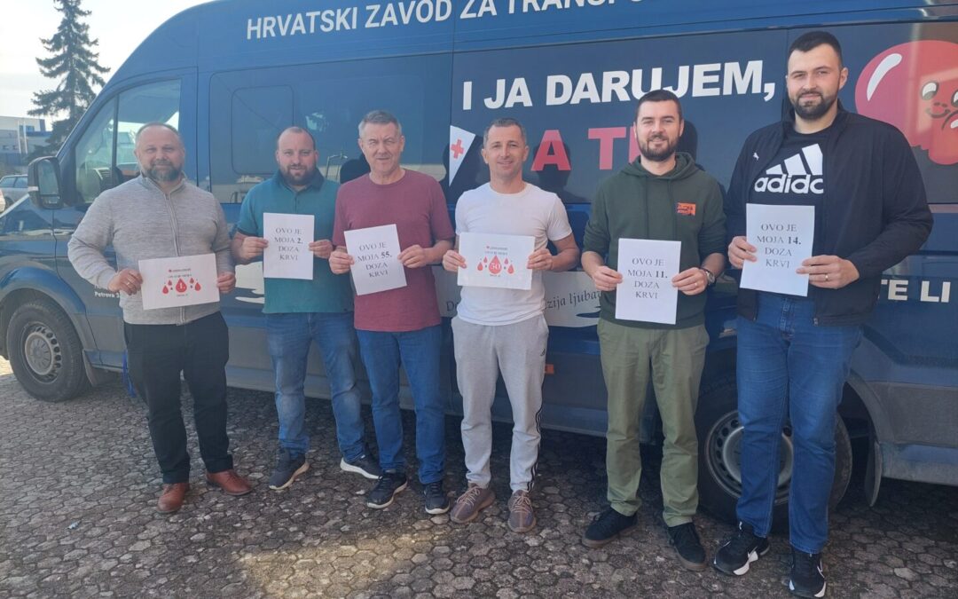 Održana akcija dobrovoljnog darivanja krvi