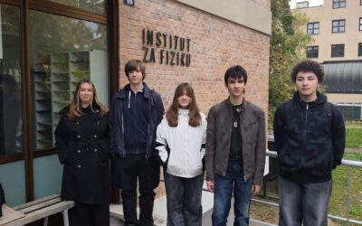 Učenici Strukovne škole Đurđevac na radionici 3D modeliranja i printanja na Institutu za fiziku